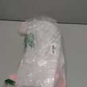 Bamboo Toilet Stool, 7" Toilet Stool Squat Adults Kids, Portable Simple Curve Squat Toilet Potty Stool, Non-Slip Poop Stool for Bathroom, Improve Squatting Posture and Comfort (Pink) (7inch (1 Pack))