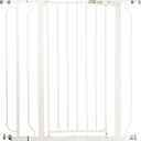 Regalo Safety 36" Extra Tall Baby Gate, Bottom of Stairs & Doorways
Fits Openings 29"-36.5" Wide, Pressure Mounted with Door, For Babies, Toddlers & Pets, White