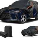 Car Covers for Lexus RX,Cover Automobiles All Weather Waterproof SUV for Lexus RX350/450h/350 F Sport/350L/450h/RX 450hL/350 F Sport/450h F Sport/350h/450h+, Sun UV Dust Snow Protection