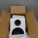 Sanyun SW208 3" Active Bluetooth 5.0 Bookshelf Speakers  60W Carbon Fiber Speaker Unit - Built-in 24bit DAC Dynamic 3D Surround Sound 2.0 Computer PC Monitor Gaming (Pair, White)