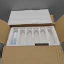 TBWIND 12pcs Glass Cylinder Bud Vases for Centerpieces, 7.5 Inch Clear Slim Flower Vases for Single Stems, Small Glass Vases in Bulk for Wedding Table Party Home Decor