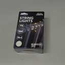 Joiedomi Clear Christmas String Lights Indoor,100 Count Mini White Fairy Light Outdoor,19.4 FT Decor for Patio Dorm Classroom Bedroom Holiday Wedding Party Garland Birthday Festival,Green Wire