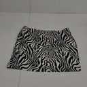 Women's Mini Pencil Skirt - High Waisted Bodycon Summer Casual Y2K Going Out Tight Skirts (X-Large, Zebra)