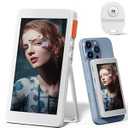 Yatao Back Camera Selfie Monitor for iPhone & Android | Vlog Selfie Monitor Screen with Large Battery, Bluetooth Control, No Delay Audio Play, for YouTube/TikTok Content Creators Vlogging, Live Stream