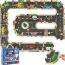 TOI Gaint Floor Puzzle for Kids Ages 3 and Up, 2x3 Feet Road Floor Puzzles for Toddlers 3-5, Extra Large Preschool Learning Jigsaw Puzzles for Boys and Girls