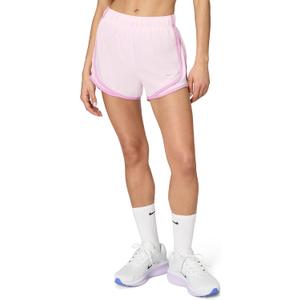 Nike Women's Tempo Dri-fit Mid-Rise Brief-Lined Running Shorts (Medium, Pink Foam/Pink Foam/Reflective Silver)