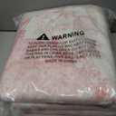 Boho Washable Area Rug 5x7, Vintage Floral Low Pile Non Slip Rug for Living Room Bedroom, Farmhouse Decorative Carpet,Blush Pink