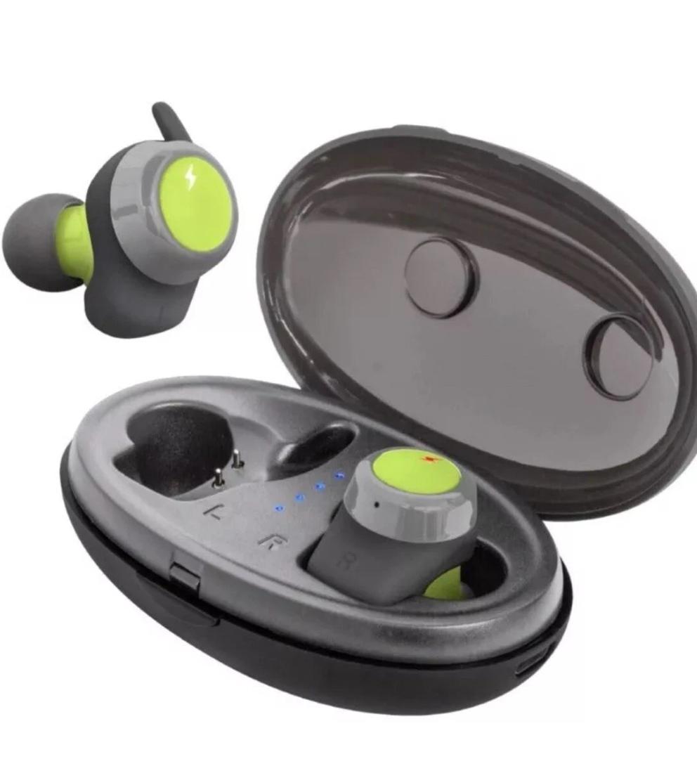 Helix UltraSport True Wireless High Fidelity Earbuds w/ Portable Charging Case