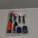 Rubbermaid Reveal Power Scrubber 18-Piece Kit, Cordless Electric Battery Powered Scrub Brush, Water Resistant, for Home/Kitchen/Bathroom/Grout/Tile/Shower/Tub