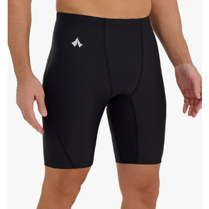 Swim Jammers for Men Athletic Training Endurance Swimsuit Durable Team Lap Swimming Racing Competition Swimwear, Size Medium 