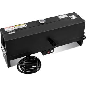 PVC Conduit Heater with Temperature Detector- 1/2" to 2" PVC Bender Heater Pipe Bending Tool with Reflective Interior & Carrying Handle, for 24" Sections of PVC Pipe
