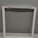 UPGRADED 241969501 Shelf Frame without Glass Refrigerator Frigidaire Shelf Replacement Crisper Pan Cover LFSS2612TF0, FGHS2631PF4A, FFSS2615TS0 Shelves 17-3/8" x 18-3/8"