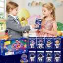 28 Pack Valentines Day Gifts for Kids, Valentines Galaxy Slime with Valentines Cards Kids Stress Relief Fidget Set Valentines Day Gifts for School Classroom Exchange Party Favors Supplies