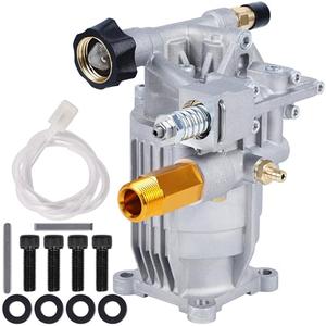 Biswing Pressure Washer Pump, 3/4" Shaft Horizontal Axial Plunger, 3400 PSI Max, 2.5 GPM, Replacement Pumps for Cold Water Gas Power Pressure Washer