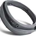 WM3600HWA/00, WM3700HWA/00, WM3700HWA/03, WM3500CW/00, WM3700HVA/00 Washer Door Boot Seal for LG Front Load Washing Machine, Upgraded MDS65736915 Grey Odor Resistant Watertight Rubber Door Seal