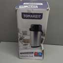 TOMAKEIT Airpot Coffee Carafe for Keeping Hot,102oz/3L Coffee Dispenser Thermal with Pump,Insulated Stainless Steel Hot Beverage Dispenser for Parties,Thermal Carafe for Hot Drinks Water Tea Chocolate