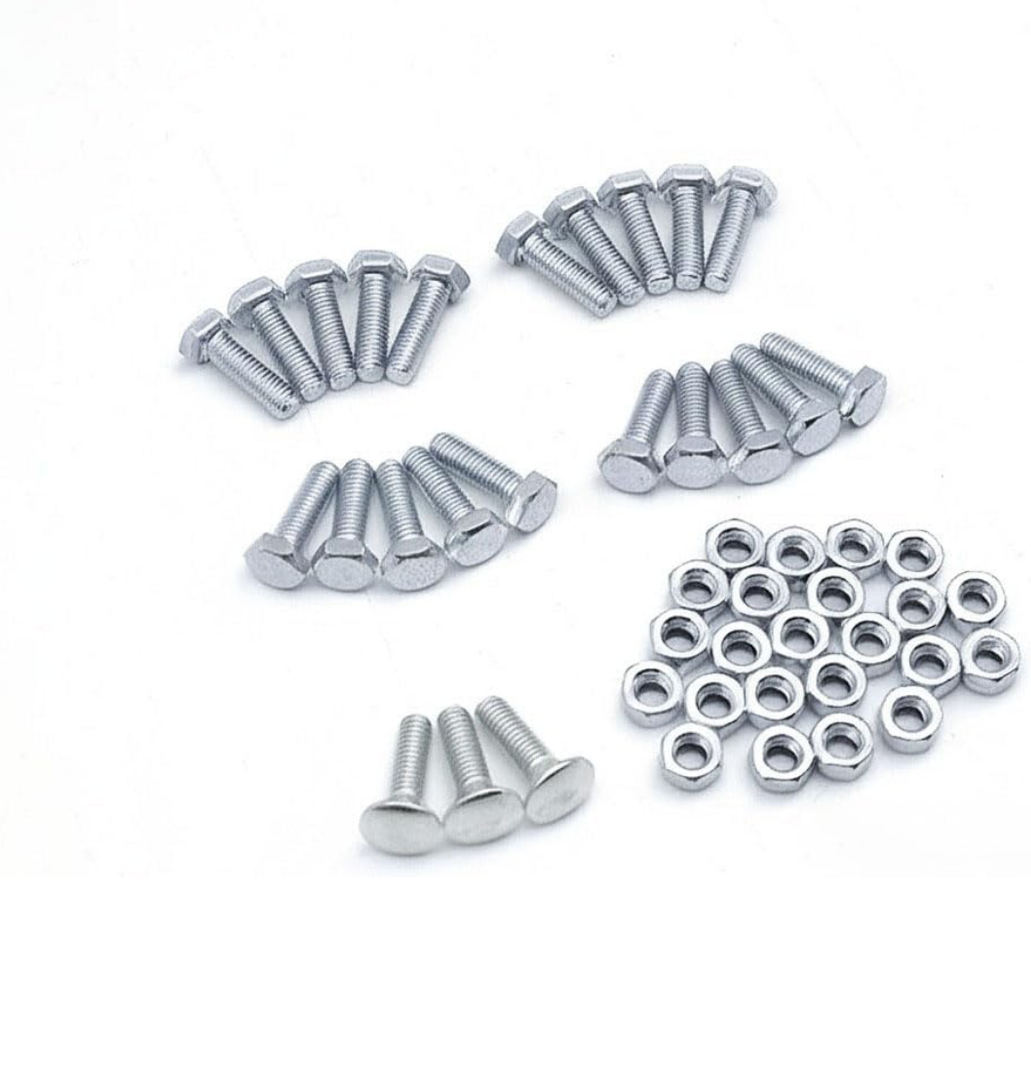 Auger and Impeller Shear Pin Bolts Nuts for Honda HSS724A HSS928A HSS1332A HS1132 HS928 HS724 SnowBlowers 23 Sets