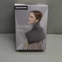 VAAGHANM Heating Pad: Electric Heat Pad for Neck & Shoulders & Back - Weighted Instant Heating Pads-6 Heat Options & 6 Auto Timer Mode- Gifts for Mom Women-Grey