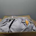 RVMasking Boat Cover, Ultra-Thick 1400D Polyester Canvas with Double PU Waterproof Coating, Fits 17-19ft Tri-Hull, V-Hull, Runabout, Fish & Ski Boat, Bass Boat, Gray (17'-19' Long, Beam Width to 96")