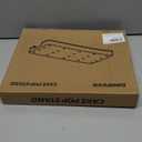 20-Hole Cake Pop Stand with Large Spacing and Taller Height, Easy to Use Upgraded Lollipop Holder & Cake Pop Holder with 100 Sticks, 100 Bags & 100 Ties, Dessert Table Display White