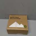 2-Pack Mini Crib Sheets Fitted - 38x26 Pack N Play Sheets for Pack and Play Mattress, Organic Cotton, Soft & Breathable Playard Bedding, Neutral Mini Toddler Bed Cover for Boys, Girls (Soft White)