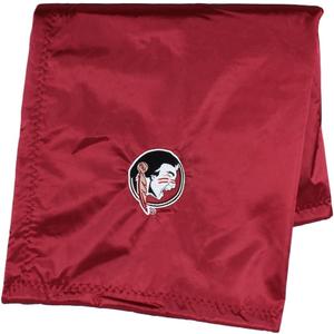Comfy Feet Everything Comfy Florida State Seminoles Silky and Super Soft Plush Baby Blanket, 28" x 28"