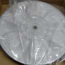 AGZ72909711 Agitator Plate With 5006EA3009B Washer Pulsator Cap Compatible with LG kenmore Sears Washer Replaces AGZ72909702 AGZ72909706 AP6800730 Compatible with ​WT1501CW WT5270CW WT4870CW WT7300CW