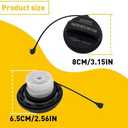 31010-3L600 Fuel Tank Cap Gas Cap Compatible with Hyundai Accent Azera Elantra GT Entourage Equus Genesis Coupe Santa Fe Sonata Tucson Kia soul sedona Forte Sportage Sorento Optima