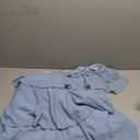 SOLY HUX Women's Sundresses Ruffle Layered Halter Flowy Maxi Dress Elegant Wedding Guest Dresses, Large 