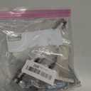 Moen Contemporary Brushed Nickel Toilet Paper Holder, Modern Wall Mounted Toilet Roll Holder, P5050BN (1 Count (Pack of 1))