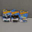 Pack Of 3 Hot Wheels Cars (Custom Otto, Batman: Arkham Asylum Batmobile, Propper Chopper)