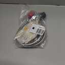 GasSaf 5 Feet Stainless Steel Braided 20 PSI Adjustable Propane Regulator Hose with QCC-1/Type,Gas Grill LP Regulator for Burner, Turkey Fryer, Forge, Smoker and More