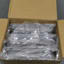 3 Pack Bathroom Organizers and Storage - Multi-Purpose,2-Tier Clear Pull Out Organization for Bathroom,Under Sink,Kitchen,Vanity,Countertop,Cabinet,Pantry & Medicine Cabinet,Grey