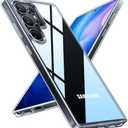 TORRAS Shockproof for Samsung Galaxy S25 Ultra Case, [Non-Yellowing] [12FT Military-Grade Protection] Transparent Slim Case for Samsung S25 Ultra Case, Diamond Clear, Hard, 6.9'' Guardian Series