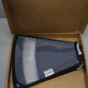 REOMORE Soft Dog Cone Collar for Large Dogs, Mesh Windows Transparent E Collar for Dog, Anti-Bite Lick Wound Healing After Surgery Neuter Safety Practical Comfy Plastic Cone Black L