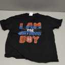 Spider Web Birthday Party Uncle of The Birthday Boy T-Shirt, S