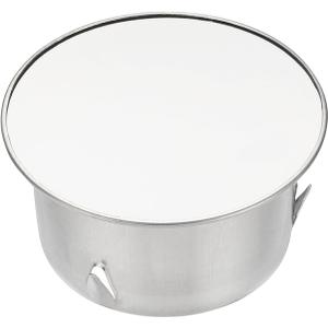 PATIKIL Chimney Hole Cap, 75mm(3 Inch) Tightness Adjustable Round Stainless Steel Flue Hole Cover Stove Pipe Cap Pipe Cover for Kitchen Balcony Sewer, Silver Tone