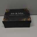 VINELUXRY 30 Years Anniversary Wine Glass Gift Set of 2 Happy 30th Anniversary Package with 2 Wine Glasses, Wine Bag, and Greeting Card Gifts for Couple Husband and Wife