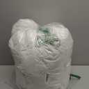 Bedsure Queen Size Comforter Set, White Soft Prewashed Bedding for All Seasons, 3 Pieces GentleSoft Warm Down Alternative Bed Set, 1 Lightweight Comforter (90"x90") and 2 Pillowcases (20"x26")