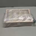 Bracelets Organizer Rods Bangles Display Holder, Clear See through Lid Leather Velvet Jewelry Storage Box Case for Women, 4 Rods Apricot Leather