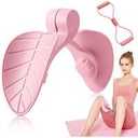 Thigh Trainer Thigh Exerciser, Hip & Inner Thigh Exercise Equipment, Pelvic Floor Muscle Trainer with Figure 8 Resistance Band for Arm Leg, Thigh Toner Kegel Exercise Products for Women