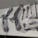 Front Lower Control Arm + End Link for Nissan Rogue 2008-2013 & Select 2014-2015, Sway Bar + Tie Rod, Driver & Passenger, Outer & Inner, 8Pcs Suspension Kit MS30194 MS30195 K750095 K750094