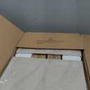 Set of 2 Touch Control Table Lamp with 2 USB Ports, 3-Way Dimmable Modern Nightstand Lamp Sets Bedside Touch Desk Lamp with Fabric Cream Shade For Bedroom Table Living Room Reading, Included Bulbs