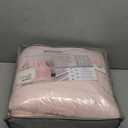 Sherpa 15lb Weighted Blanket for Adult, Both Sides Reversible Velvet Soft Plush Weighted Heavy Blanket for All Season Pink 60in*80in
