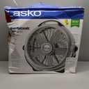 Lasko Wind Machine Fan, Air Circulator Fan with 3 Speeds, 20" Model 3300, Gray