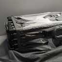 Foldable Baby Playpen with Gate, Extra Large Collapsible Play Yard for Babies & Toddlers, Portable Travel Play Pen with Fence, Safe Activity Center for Indoor & Outdoor Use (51"51" Grey) (51"51"Double Joint, Gray)