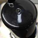 Horavie Single Serve Coffee Maker for K-Cups & Grounds, Hot & Iced Coffee Maker, Strong Button Feature, 6 to 14oz Brew Sizes, 50oz Removable Reservoir, Fit 6.5" Mugs, Stainless Steel, Black