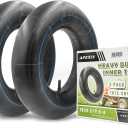 2-Pack Premium Replacement Tire Inner Tubes (16x6.50/7.50-8) Fits 8" Rims, Compatible with Lawn Mowers, Garden Tractors, Wheelbarrows, and Utility Equipment