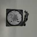 Asiahorse Nyota A14 140mm PC Case Fan – High-Efficiency Cooling, Customizable ARGB Lighting, Adjustable 800-1800 RPM PWM Control, Ultra-Quiet <29 dB Fluid Dynamic Bearings, Stylish Aesthetic RGB Fans