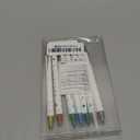 10 Colors Metallic Nail Art Pens Dual Tip  Quick Dry Nail Design Pens with Brush & Fine Tip for DIY Nail Art on Natural, Gel, Acrylic Nails